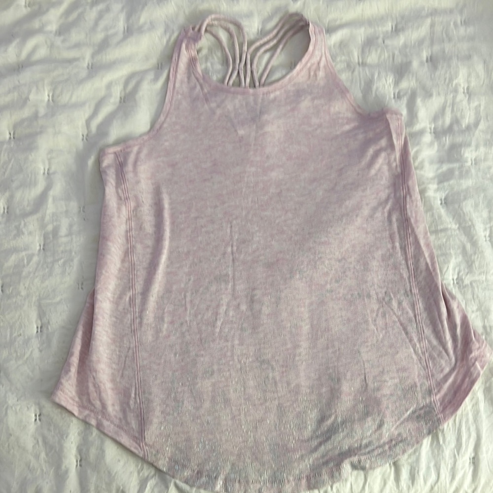 Ivivva girls Light Pink Sleeveless Top